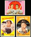 1959 Topps Bb- 3 Diff