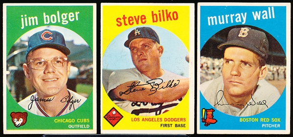 1959 Topps Bb- 10 Diff