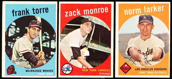 1959 Topps Bb- 13 Diff