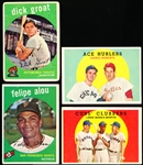 1959 Topps Bb- 4 Diff