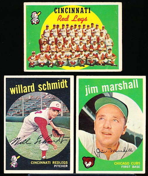 1959 Topps Bb- 25 Diff