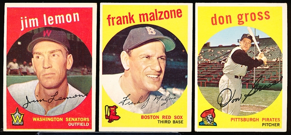 1959 Topps Bb- 12 Diff