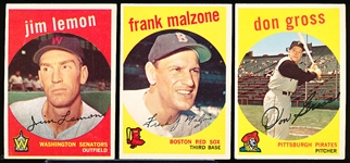 1959 Topps Bb- 12 Diff