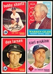 1959 Topps Bb- 4 Diff