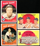 1959 Topps Bb- 4 Diff