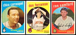1959 Topps Bb- 12 Diff