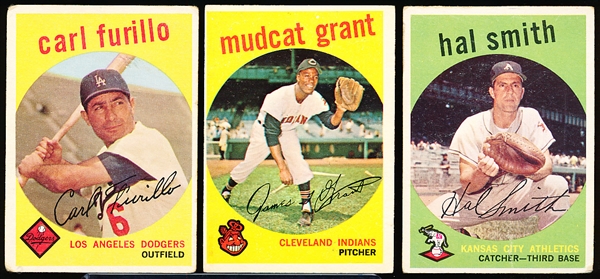 1959 Topps Bb- 25 Diff