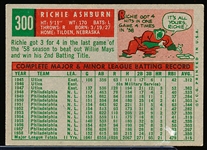 1959 Topps Bb- 5 Diff