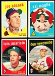 1959 Topps Bb- 4 Diff