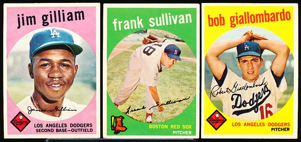 1959 Topps Bb- 27 Diff- Gray Backs