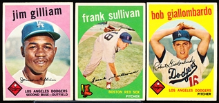 1959 Topps Bb- 27 Diff- Gray Backs