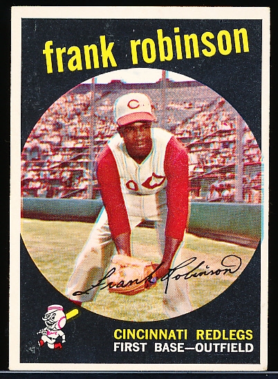 1959 Topps Bb- #435 Frank Robinson, Reds
