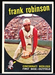 1959 Topps Bb- #435 Frank Robinson, Reds