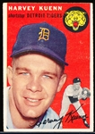 1954 Topps Bb- #25 Harvey Kuenn RC, Tigers