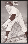 Autographed 1947-66 Exhibit Bsbl.- Ed “Whitey” Ford, Yankees
