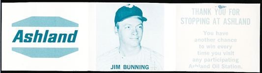 1967 Ashland Oil Bsbl.- Jim Bunning
