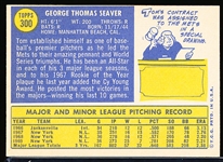 1970 Topps Bsbl. #300 Tom Seaver