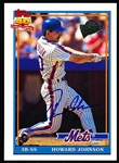 Autographed 2003 Topps All-Time Fan Favorites #47 Howard Johnson, Mets