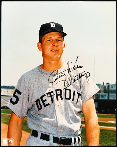 Autographed & Inscribed Jim Northrup Detroit Tigers MLB Color 8” x 10” Photo