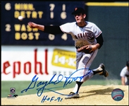 Autographed & Inscribed Gaylord Perry San Francisco Giants MLB Color 8” x 10” Photo