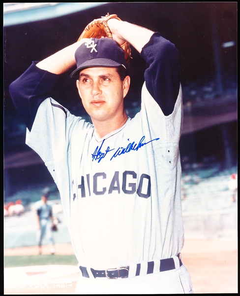 Autographed Hoyt Wilhelm Chicago White Sox MLB Color 8” x 10” Photo
