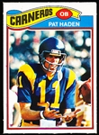1977 Topps Mexican Ftbl. #18 Pat Haden RC