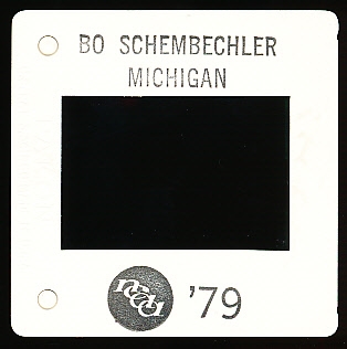 1979 NCAA Ftbl. “TV Network” Slide- Bo Schembechler, Michigan