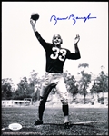 Autographed Sammy Baugh Washington Redskins NFL B/W 8” x 10” Photo- JSA Certified