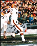 Autographed & Inscribed Leroy Kelly Cleveland Browns NFL Color 8” x 10” Photo