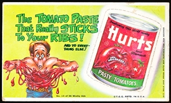 1967 Topps “Wacky Ads” #11 Hurts Pasty Tomatoes