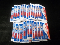 1989-90 Hoops Basketball- 27 Unopened Series One Wax Packs- No Box