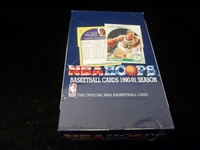 1990-91 Hoops Basketball- One Unopened Low Series Wax Box