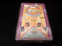 1991-92 Upper Deck Basketball- One Unopened Low Series Wax Box