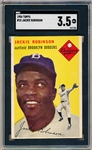 1954 Topps Bb- #10 Jackie Robinson, Dodgers- SGC 3.5 (VG+)