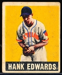 1948/49 Leaf Baseball- #72 Hank Edwards, Cleveland