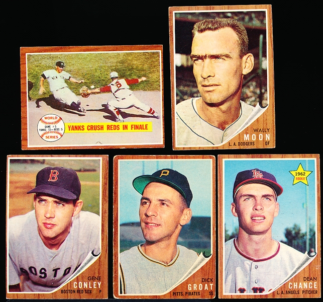 1962 Topps Bb- 45 Asst