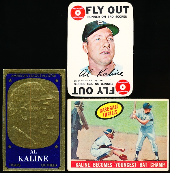 Al Kaline- 3 Cards