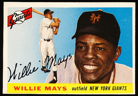 New York Giants Outfielder Willie Mays Poster