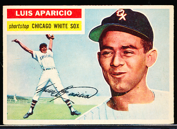 Lot Detail - 1956 Topps Bb- #292 Luis Aparicio RC, White Sox