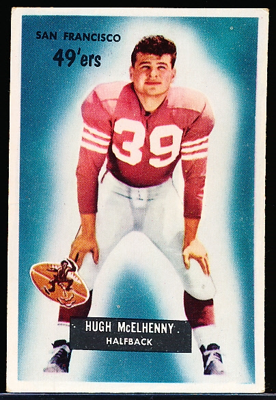 1955 Bowman Fb- #75 Hugh McElhenny, 49ers