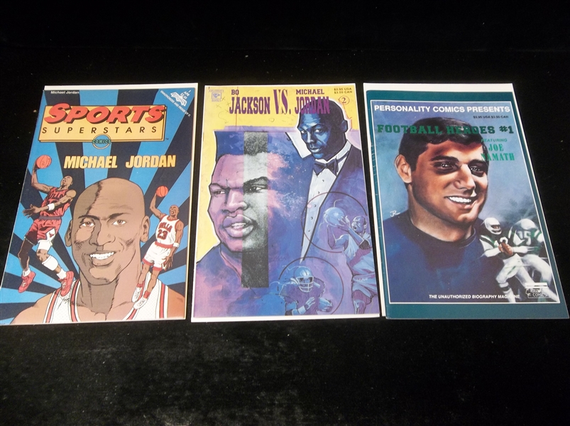 Three Diff. Comic Books