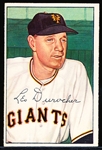 1952 Bowman Bb- #146 Leo Durocher, Giants