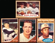 1962 Topps Bb- 4 Diff