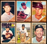 1962 Topps Bb- 25 Diff