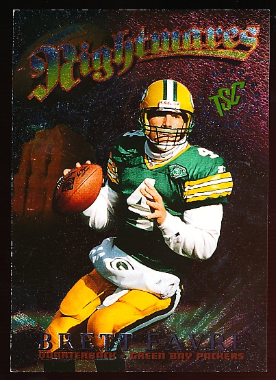 1995 Stadium Club Ftbl. “Nightmares” #NM28 Brett Favre