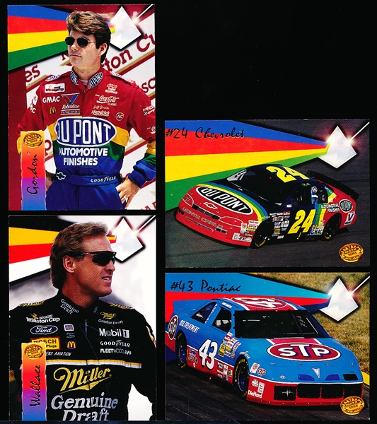 1995 Maxx Medallion NASCAR- 1 Complete Set of 61 Cards