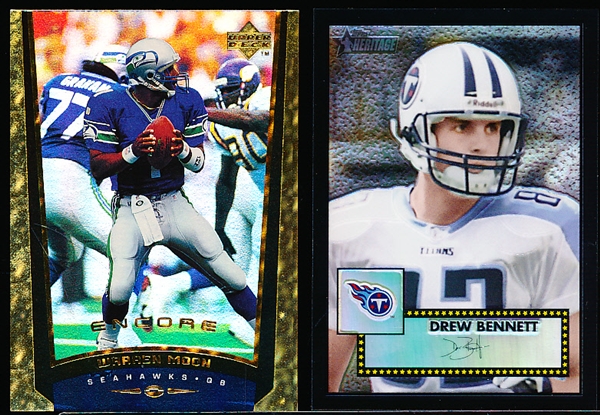 2 Diff. Serial Numbered Football Cards