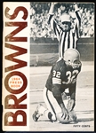 1964 Cleveland Browns NFL Media Guide