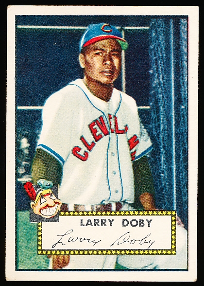 1952 Topps Bb- #243 Larry Doby, Cleveland