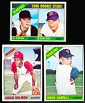 1966 Topps Baseball- 3 Diff Hi#’s